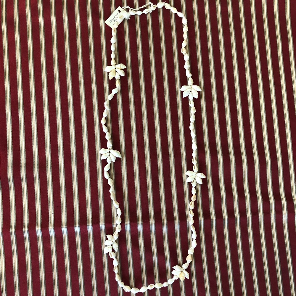 New Philippine Handmade Sea Shell long Necklace